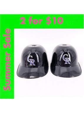 90s Colorado Rockies MLB baseball Laich ice cream helmets 1990s vintage SALE